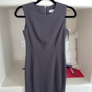 Gray Calvin Klein dress